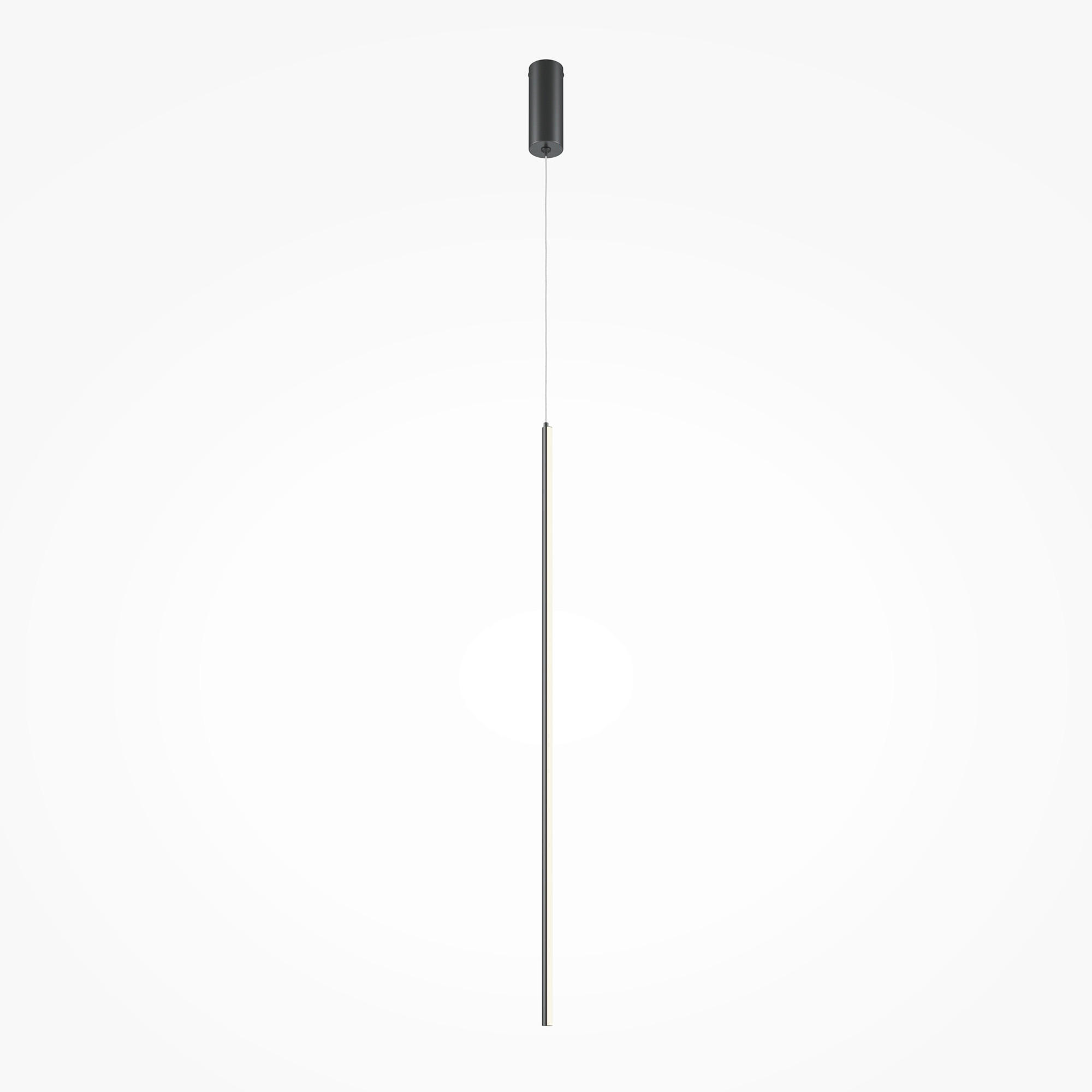 PENDELLEUCHTE Halo 1.7/415 cm  - Schwarz, Design, Metall (1.7/415cm) - MAYTONI