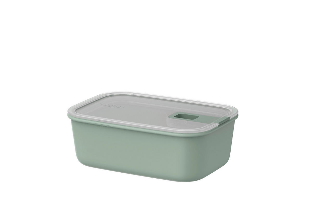 FRISCHHALTEDOSE Easyclip 0,7 L  - Klar/Salbeigrün, Basics, Kunststoff (11,9/7,0/16,7cm) - Mepal