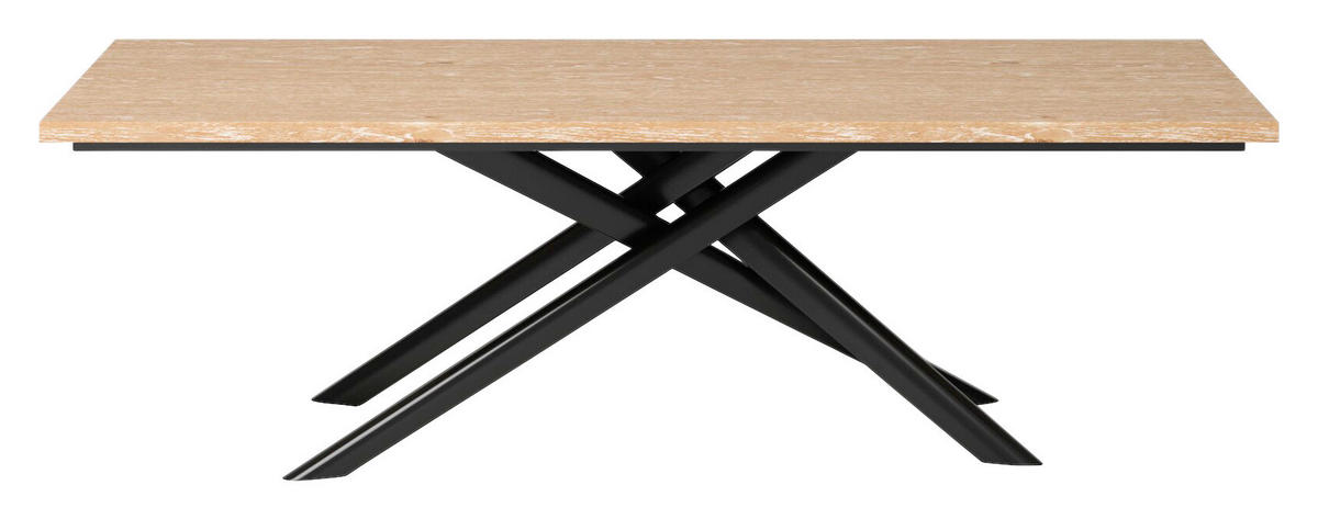 ESSTISCHHolz 240/100/75 cm  - Eichefarben/Schwarz, Design, Holz (240/100/75cm) - Joop!