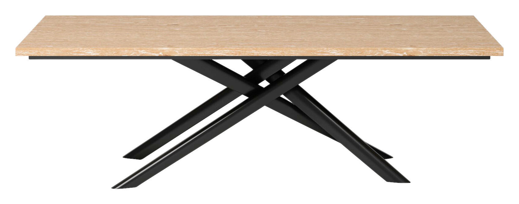 Thumbnail - Joop! Esstisch Characters, Schwarz, Eiche, Holz, Buche, Wildeiche,Wildeiche,Buche, furniert, massiv, rechteckig, 100x75x...