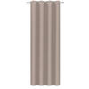 ÖSENSCHAL MINOS blickdicht 130/245 cm   - Taupe, Basics, Textil (130/245cm) - Esposa