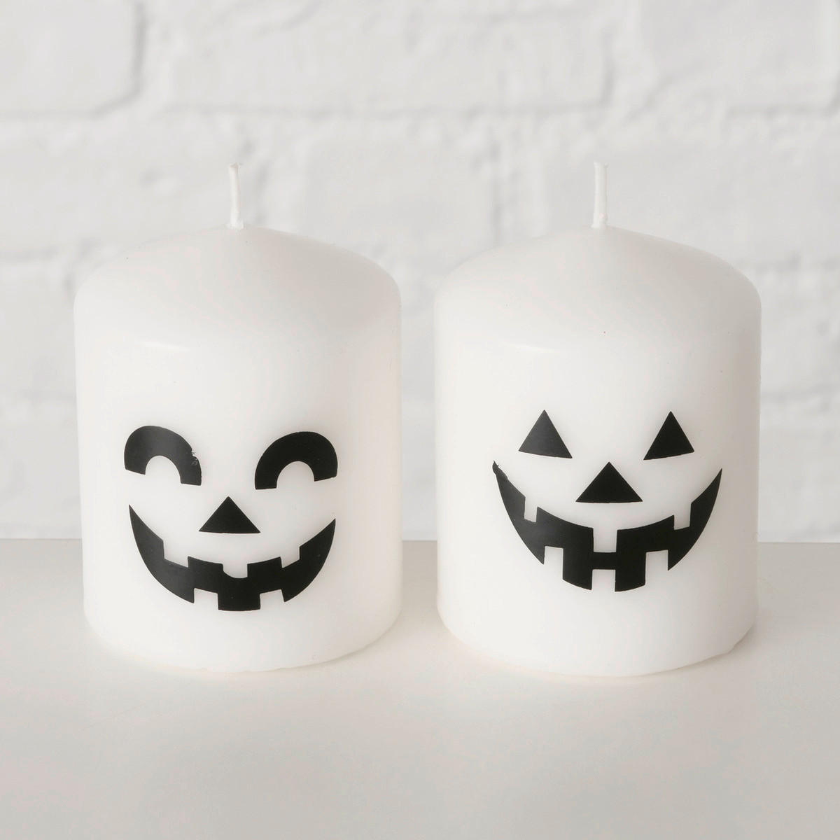 SVÍČKA - Trend, parafín/přírodní materiály (6/7,5cm)