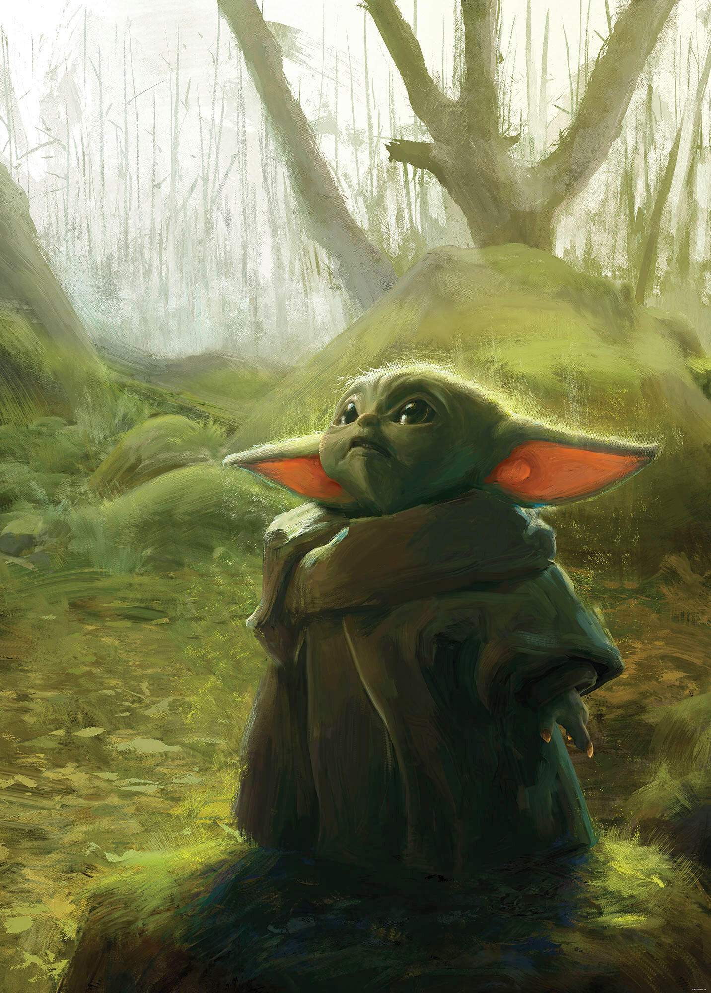 Fototapete Mandalorian Grogu Acrylic