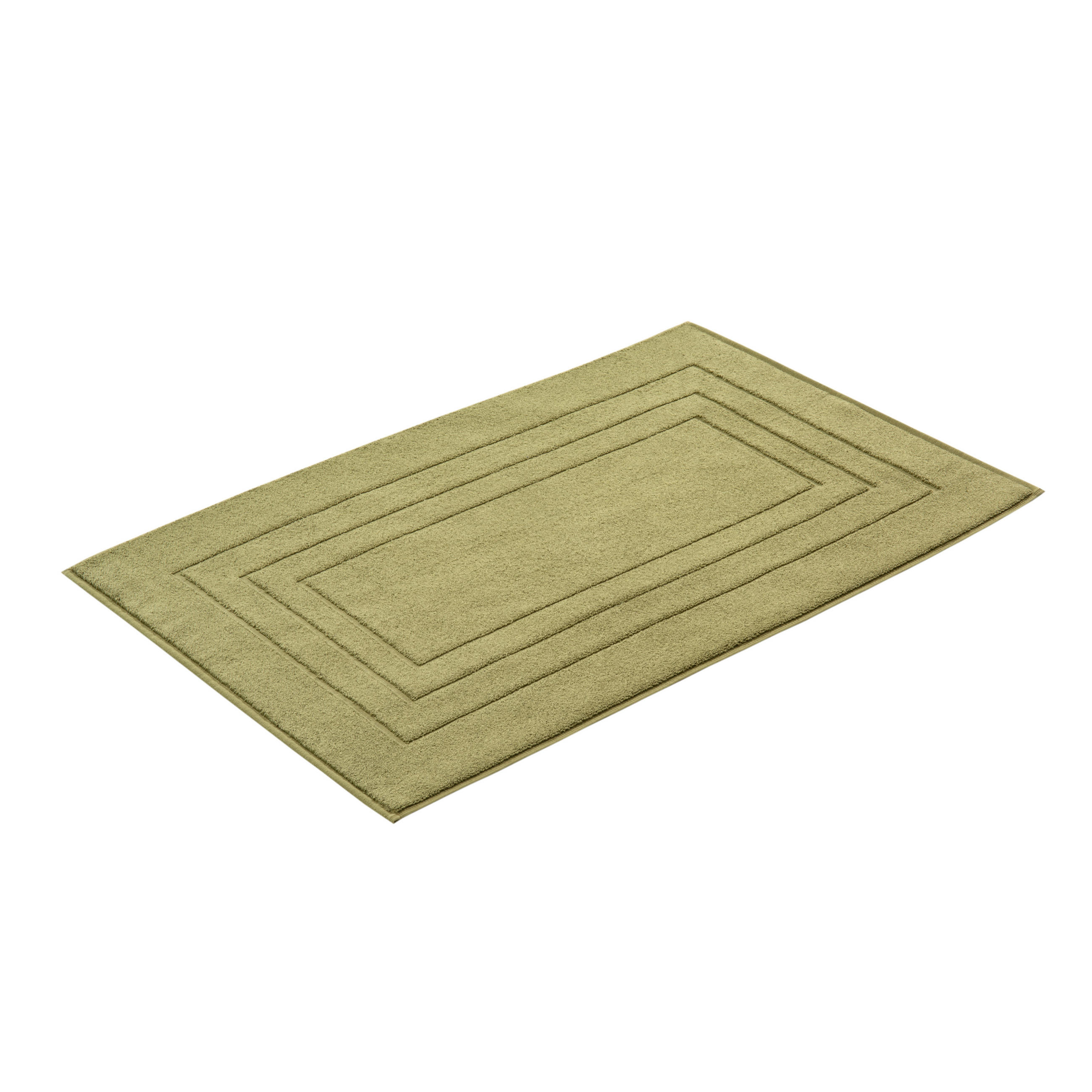 BADEMATTE Salbeigrün 60/100 cm  - Salbeigrün, Basics, Textil (60/100cm) - Vossen