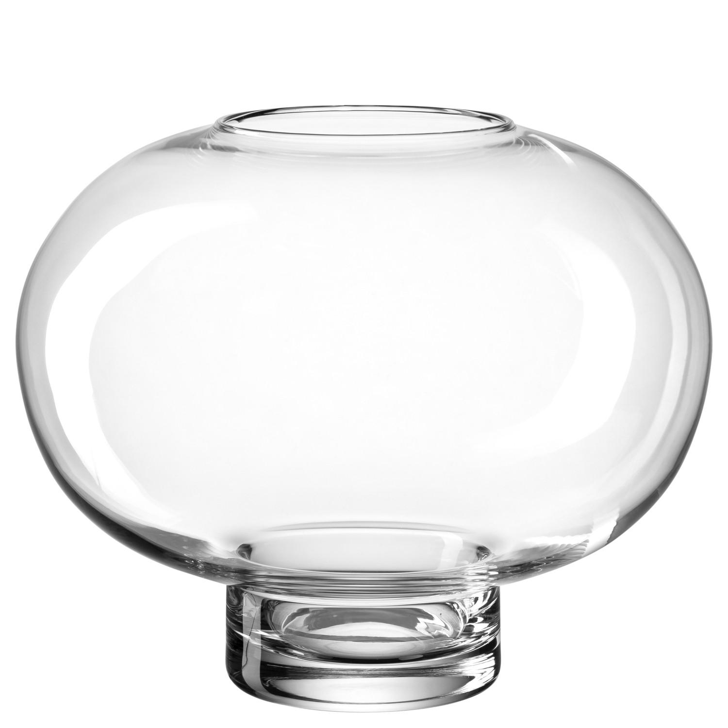 VASE 18,50 cm  - Transparent, Basics, Glas (22,30/18,50/22,30cm) - Leonardo