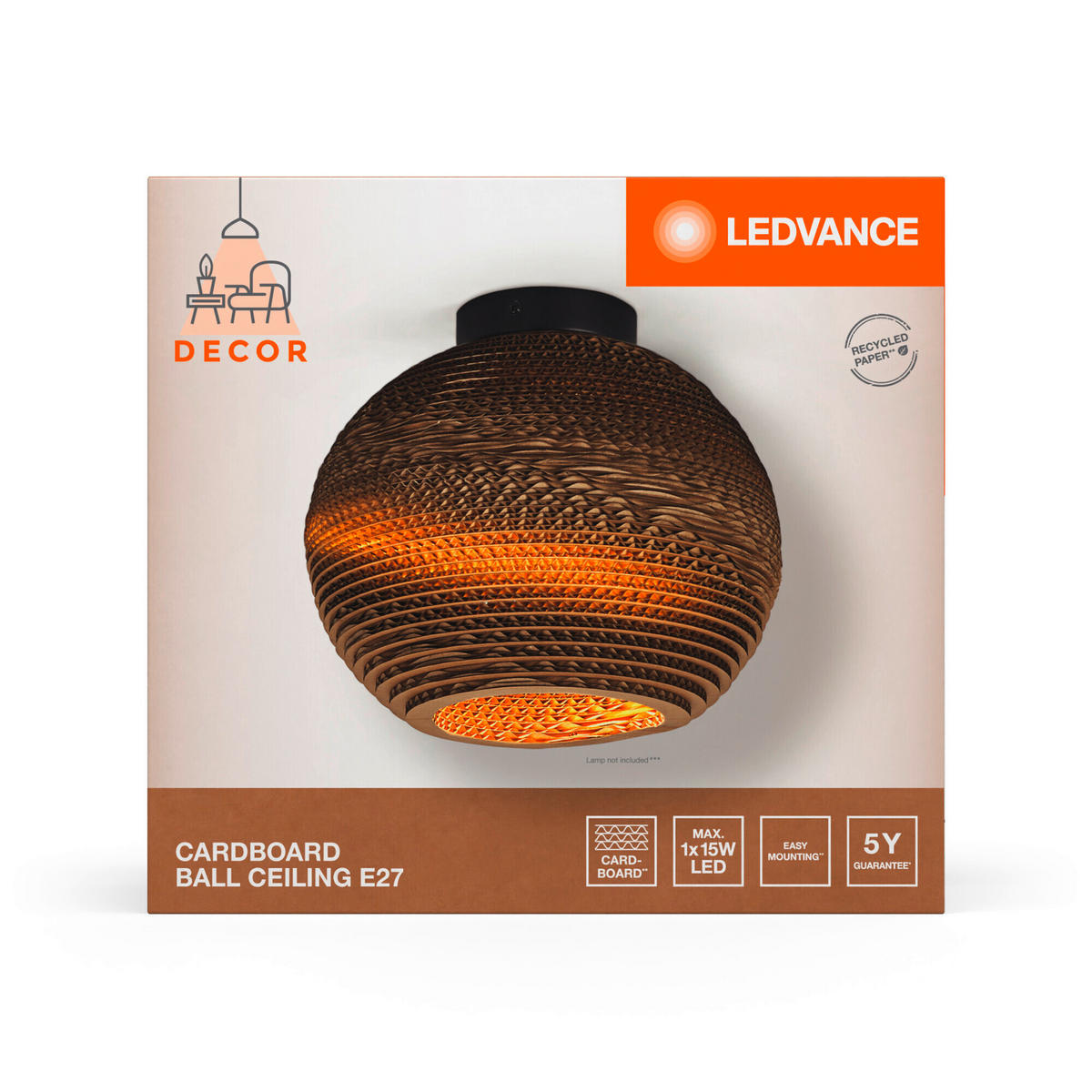 DECKENLEUCHTE 26/23 cm   - KONVENTIONELL (26/23cm) - Ledvance