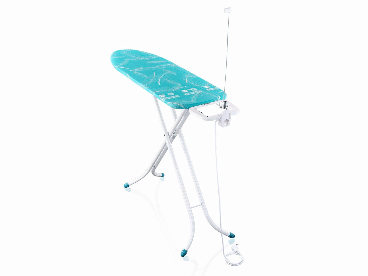 BÜGELBRETT  AIR BOARD M COMPACT PLUS  - Türkis, Basics, Metall (141/40/158cm) - Leifheit