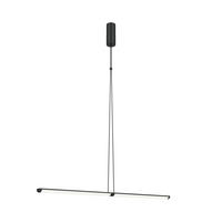 PENDELLEUCHTE 88,6/4/2 cm    - Schwarz, Trend, Kunststoff/Metall (88,6/4/2cm) - MAYTONI
