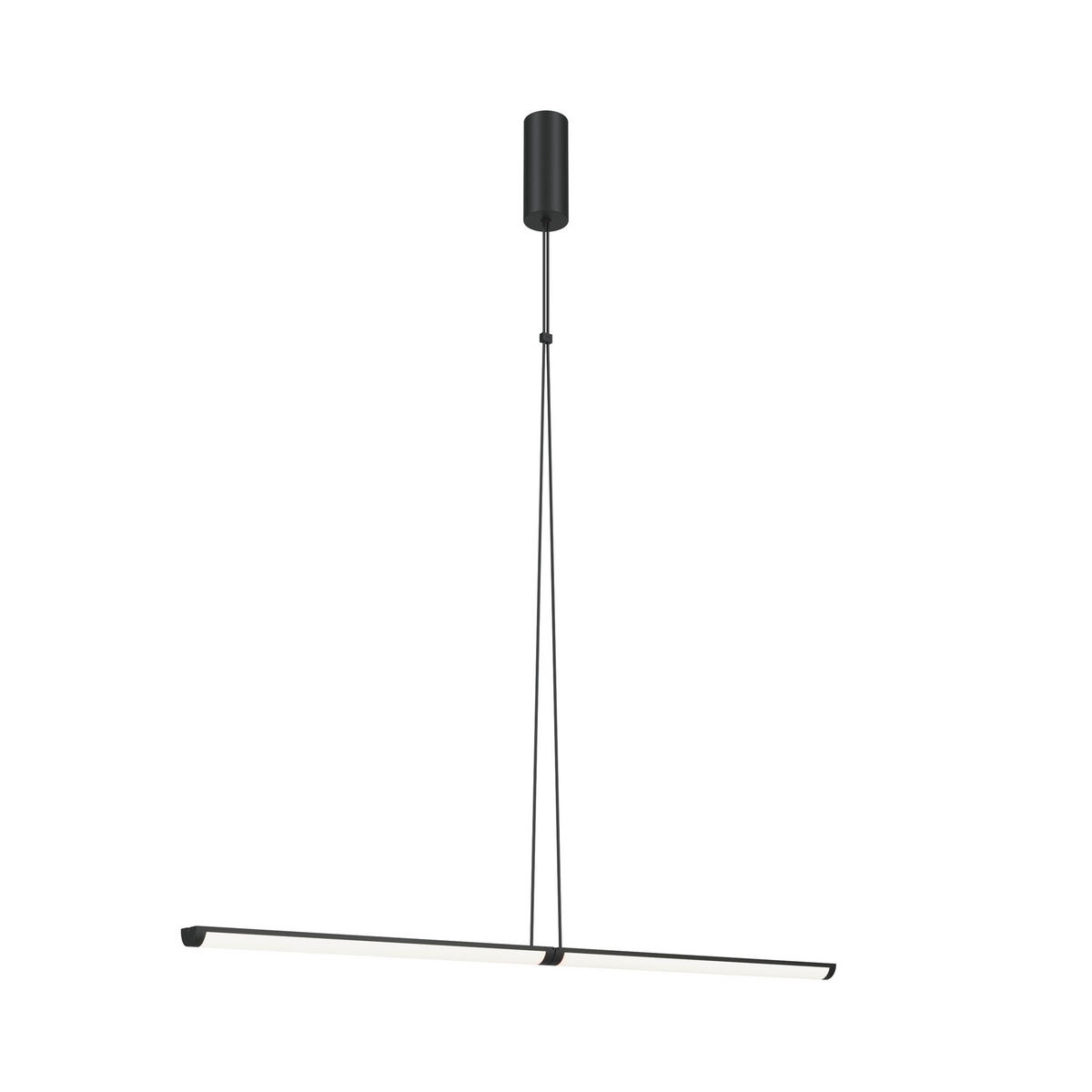PENDELLEUCHTE 88,6/4/2 cm    - Schwarz, Trend, Kunststoff/Metall (88,6/4/2cm) - MAYTONI