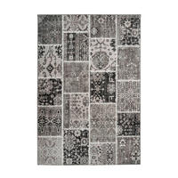 VINTAGE-TEPPICH 80/150 cm Ariya Grau  - Grau, Trend, Textil (80/150cm) - Kayoom