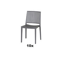 GARTENSESSEL-SET Grau  - Grau, Basics, Kunststoff (46/80/56cm) - Siena Garden