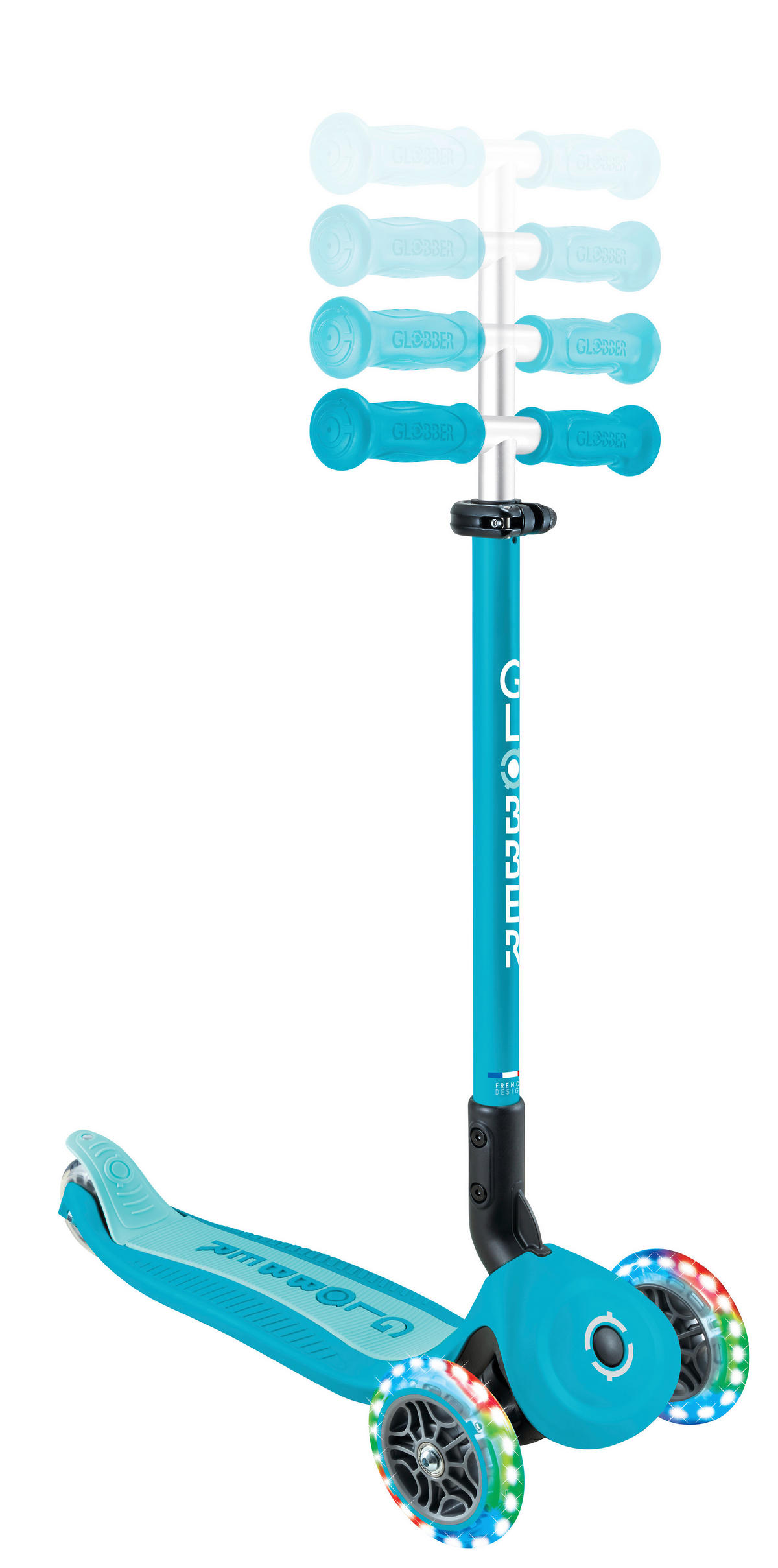 LAUFRAD GO-UP ACTIVE LIGHTS 360  - Blau, Basics, Kunststoff/Metall (67/29/100cm) - GLOBBER