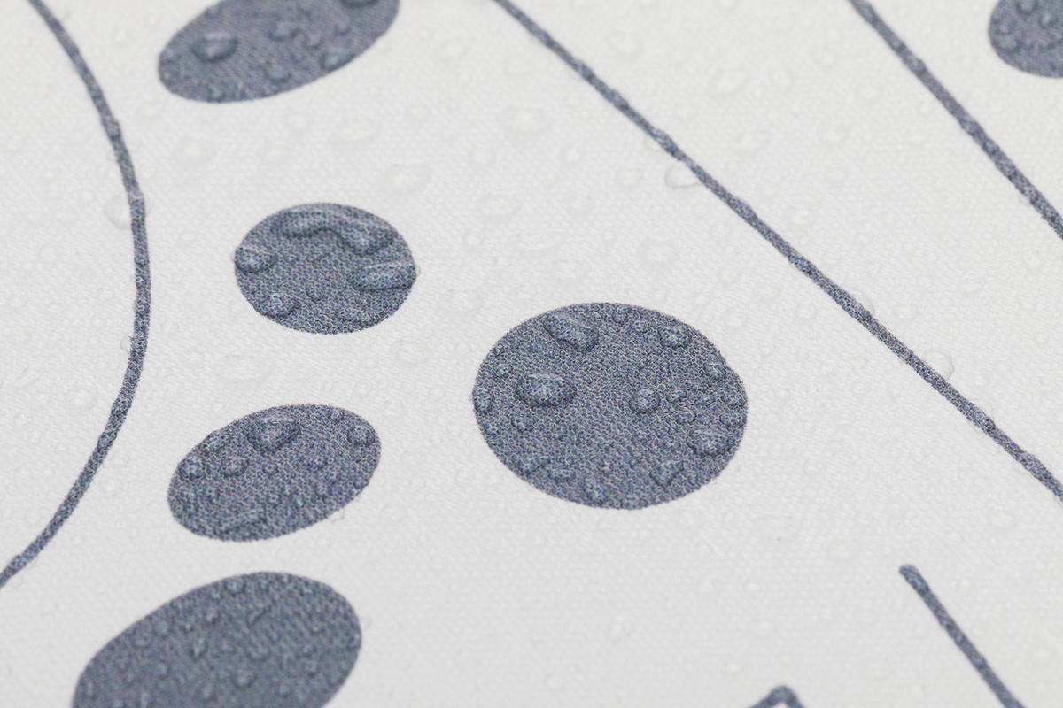 WICKELAUFLAGE - Weiß/Grau, Basics, Kunststoff (70/48/6cm) - Fillikid