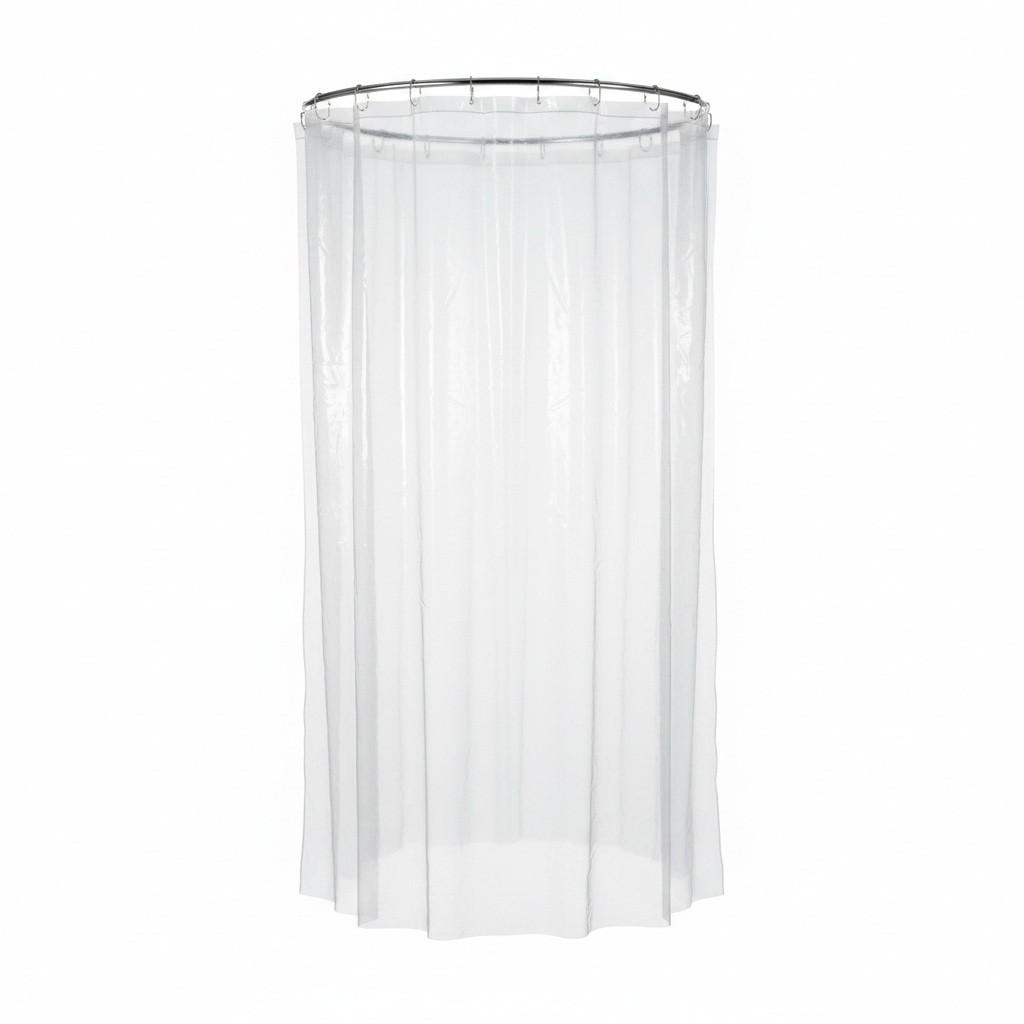 DUSCHVORHANG OMBRELLA 200/170 cm  - Transparent, Basics, Kunststoff (200/170cm) - Spirella