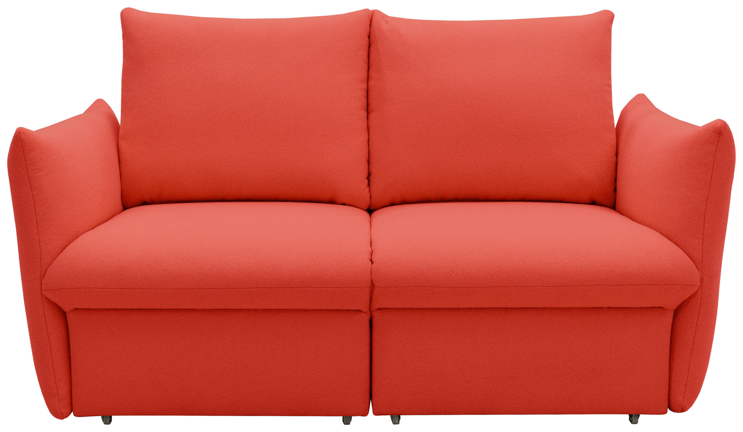 2-SITZER-SOFA Looks XII Mikrofaser Orange  - Orange, Design, Textil (180/100/97cm) - LOOKS by W.Joop