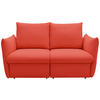 2-SITZER-SOFA Looks XII in Mikrofaser Orange  - Orange, Design, Textil (180/100/97cm) - LOOKS by W.Joop