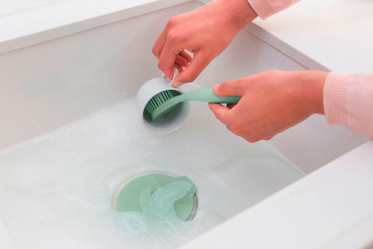 SPÜLBÜRSTE  - Mintgrün, Design, Kunststoff (23,5/6/11cm) - Brabantia