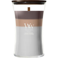 VONNÁ SVÍČKA  - čiré/světle šedá, Basics, parafín/sklo (10,2/17,8/10,2cm) - WoodWick