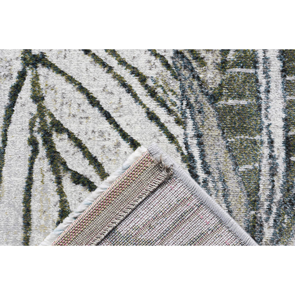 Thumbnail - Novel Webteppich Catania, Creme, Hellgrün, Hellbraun, Textil, Floral, rechteckig, 160x230 cm, Oeko-Tex® Standard 100, fü...