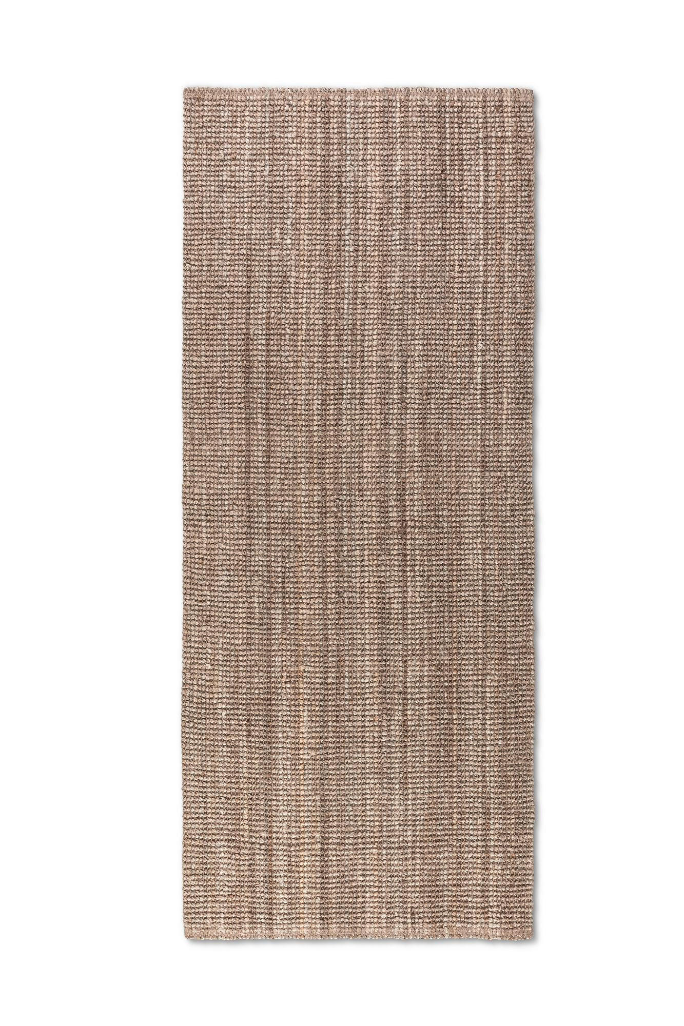 LÄUFER 80/200 cm Bouclé  - Greige, Basics, Textil (80/200cm) - Linea Natura