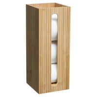 DRŽALO ZA TOALETNI PAPIR - barve hrasta/rjava, Basics, les (14,5/36/14,5cm) - Homeware
