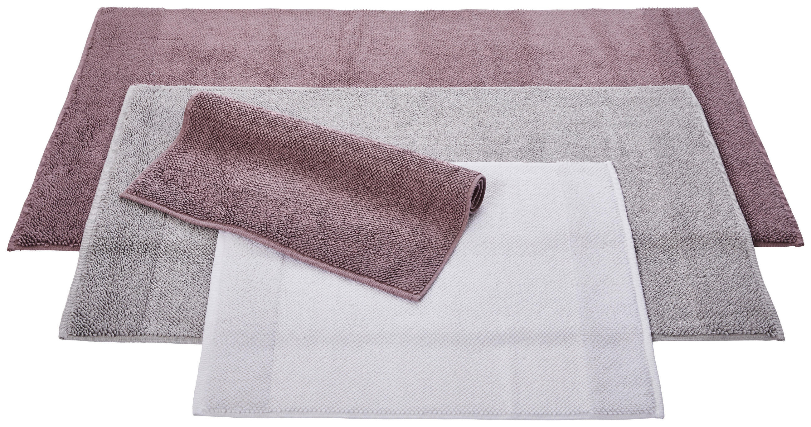 KOUPELNOVÁ PŘEDLOŽKA, 50/60 cm - starorůžová, Konvenční, textil (50/60cm) - Bio:Vio