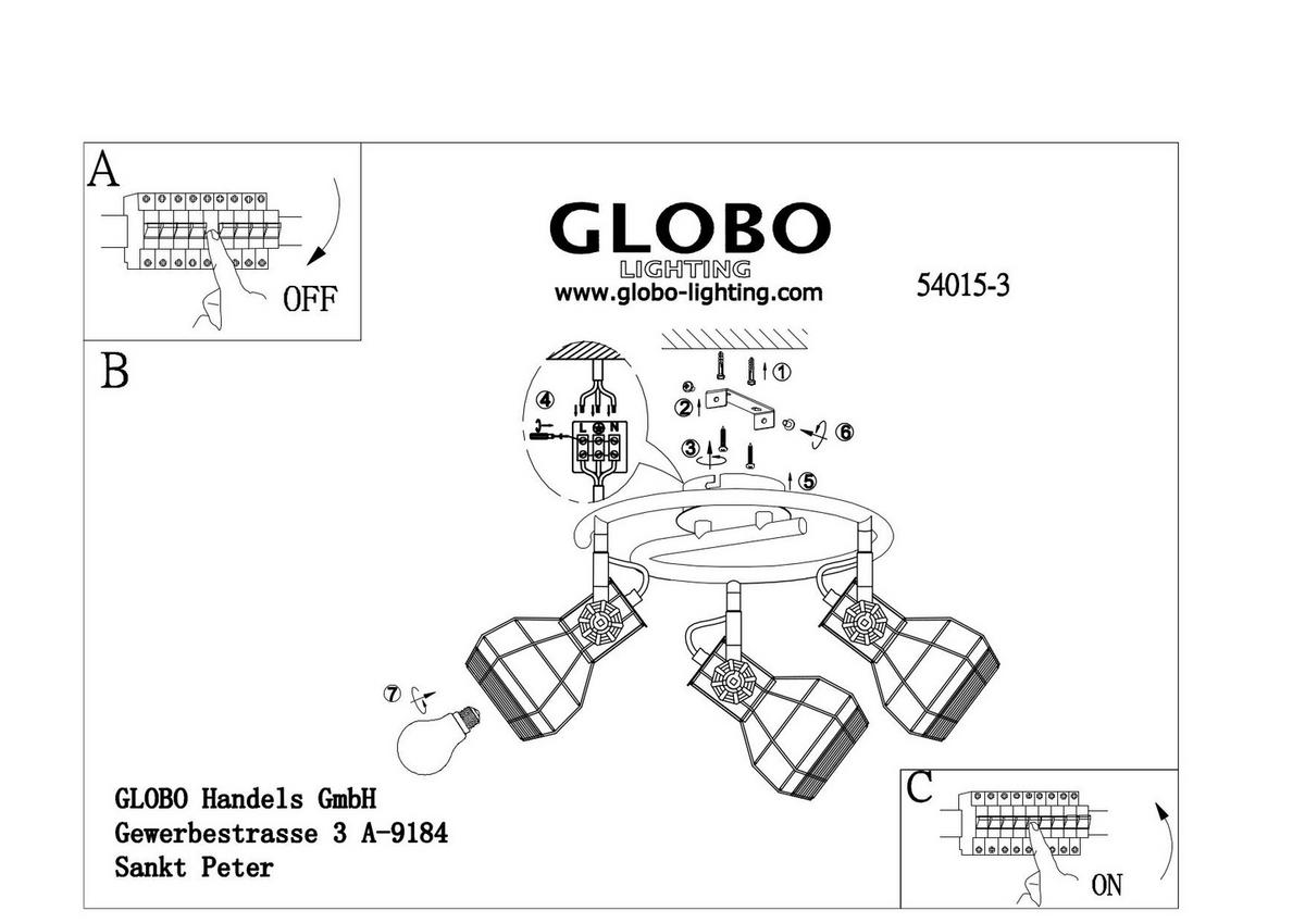 STRAHLER - Weiss, Basics, Metall (25/20cm) - Globo