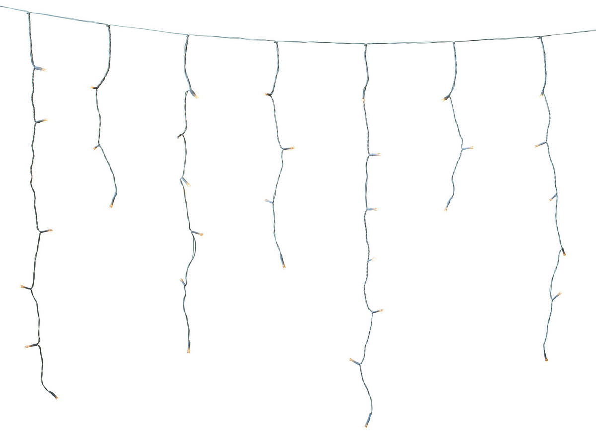 LICHTERVORHANG  - KONVENTIONELL, Kunststoff (18/7,5/13,5cm)