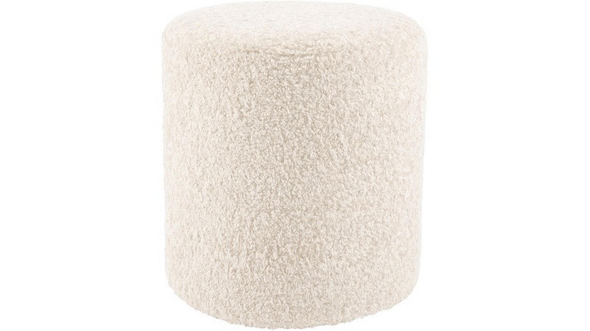 PALL i textil cremefärgad  - cremefärgad, Design, textil (35/38cm)