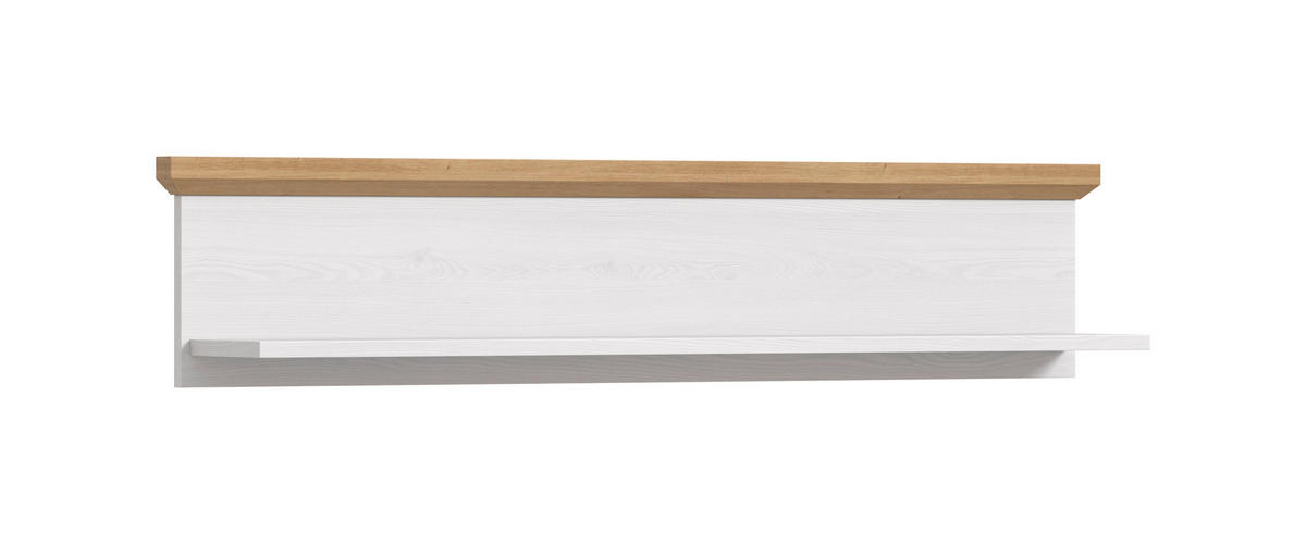 WANDBOARD Holzwerkstoff Lärchefarben  - Lärchefarben, Design, Holzwerkstoff (110/23/18cm) - Livetastic