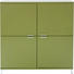 HIGHBOARD 120/117,8/39,6 cm - Chromfarben/Grün, Design, Holzwerkstoff/Metall (120/117,8/39,6cm) - Invivus HIGHBOARD 120/117,8/39,6 cm - Chromfarben/Grün, Design, Holzwerkstoff/Metall (120/117,8/39,6cm) - Invivus