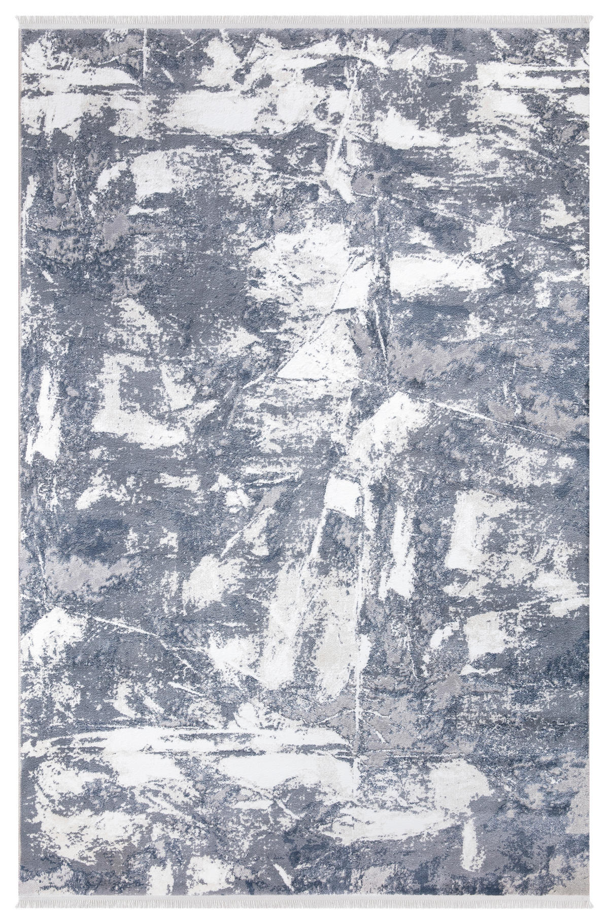 WEBTEPPICH 160/230 cm Lotus Blau, Weiß  - Blau/Weiß, KONVENTIONELL, Textil (160/230cm) - Novel