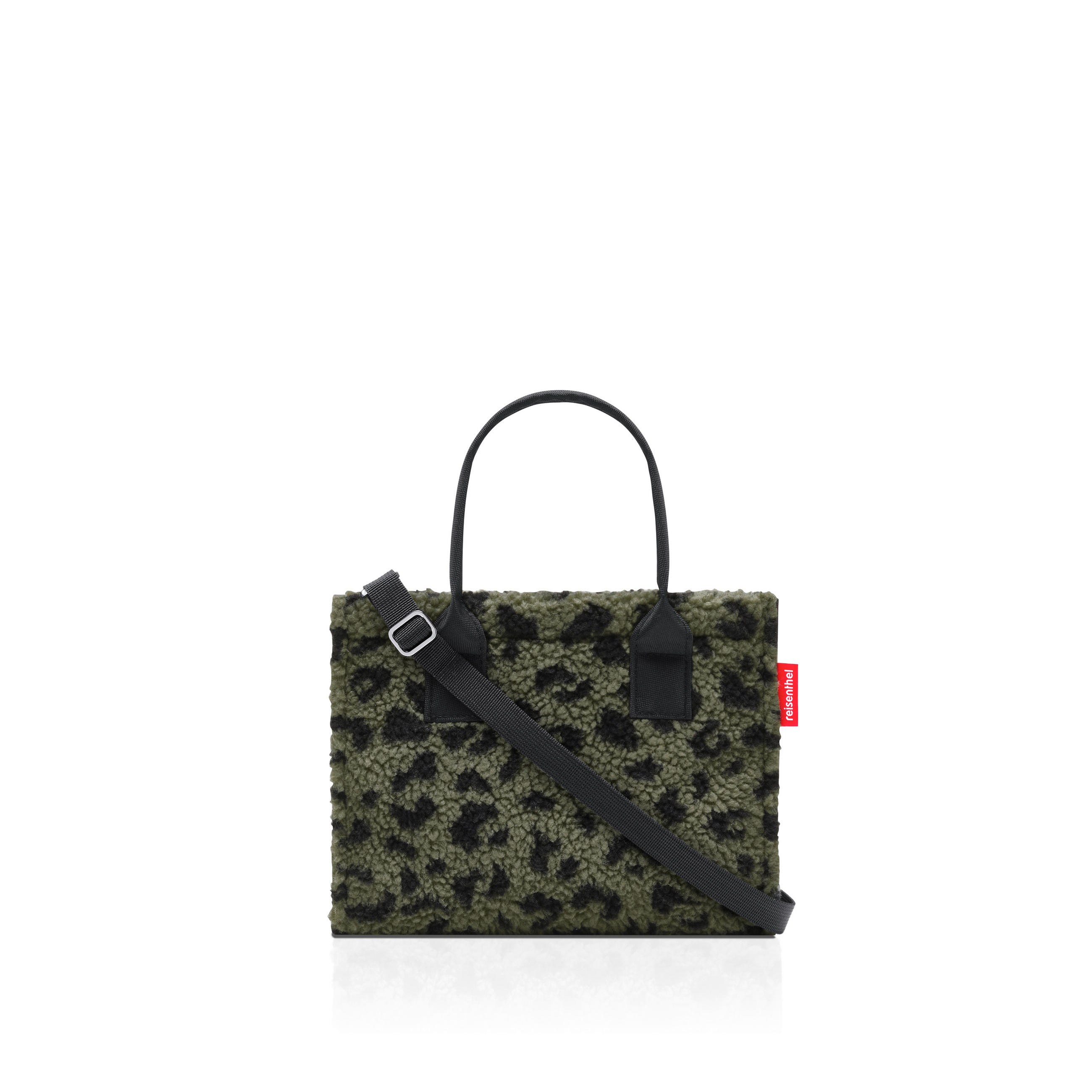 Reisenthel Einkaufstasche Daily shopper XS teddy leo olive Dunkelgrün 27x21x14 cm