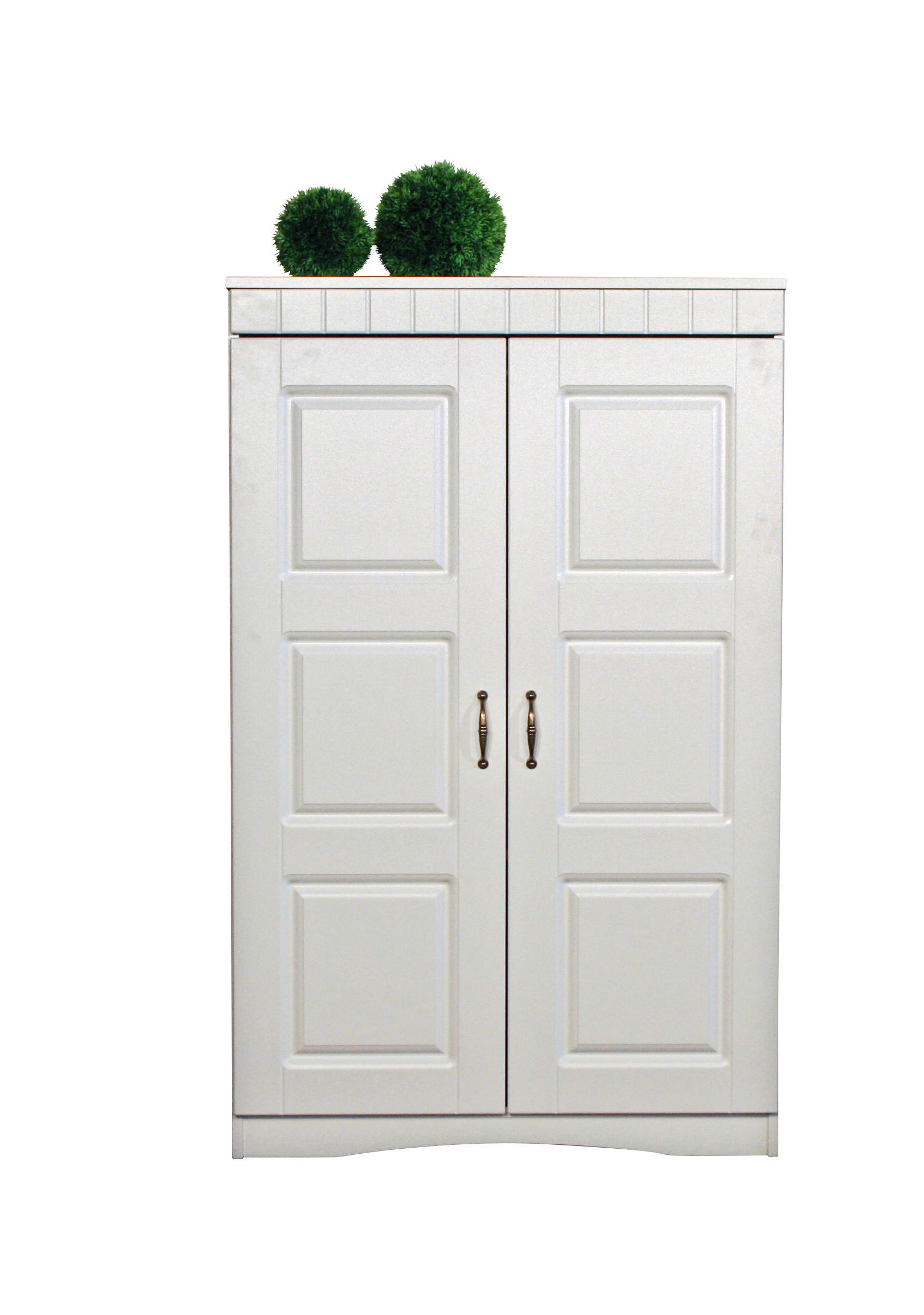 AKTENSCHRANK Weiß  - Weiß, LIFESTYLE, Holzwerkstoff (78/124/36cm) - Livetastic