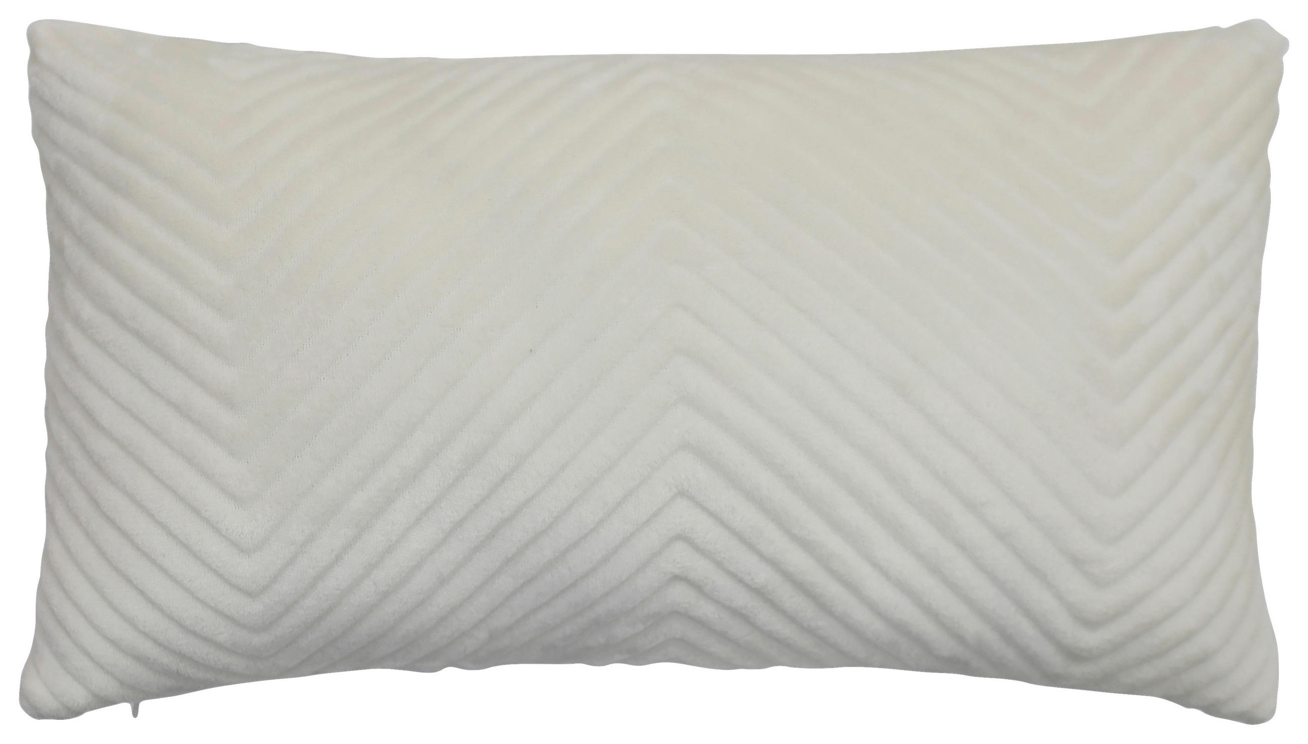 OKRASNA BLAZINA  ZICK-ZACK    30/50 cm         - ekru, Basics, tekstil (30/50cm) - Novel