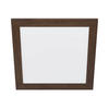 LED-PANEEL 50/50/5,5 cm  - Nussbaumfarben/Weiß, Natur, Holz/Kunststoff (50/50/5,5cm) - Eglo