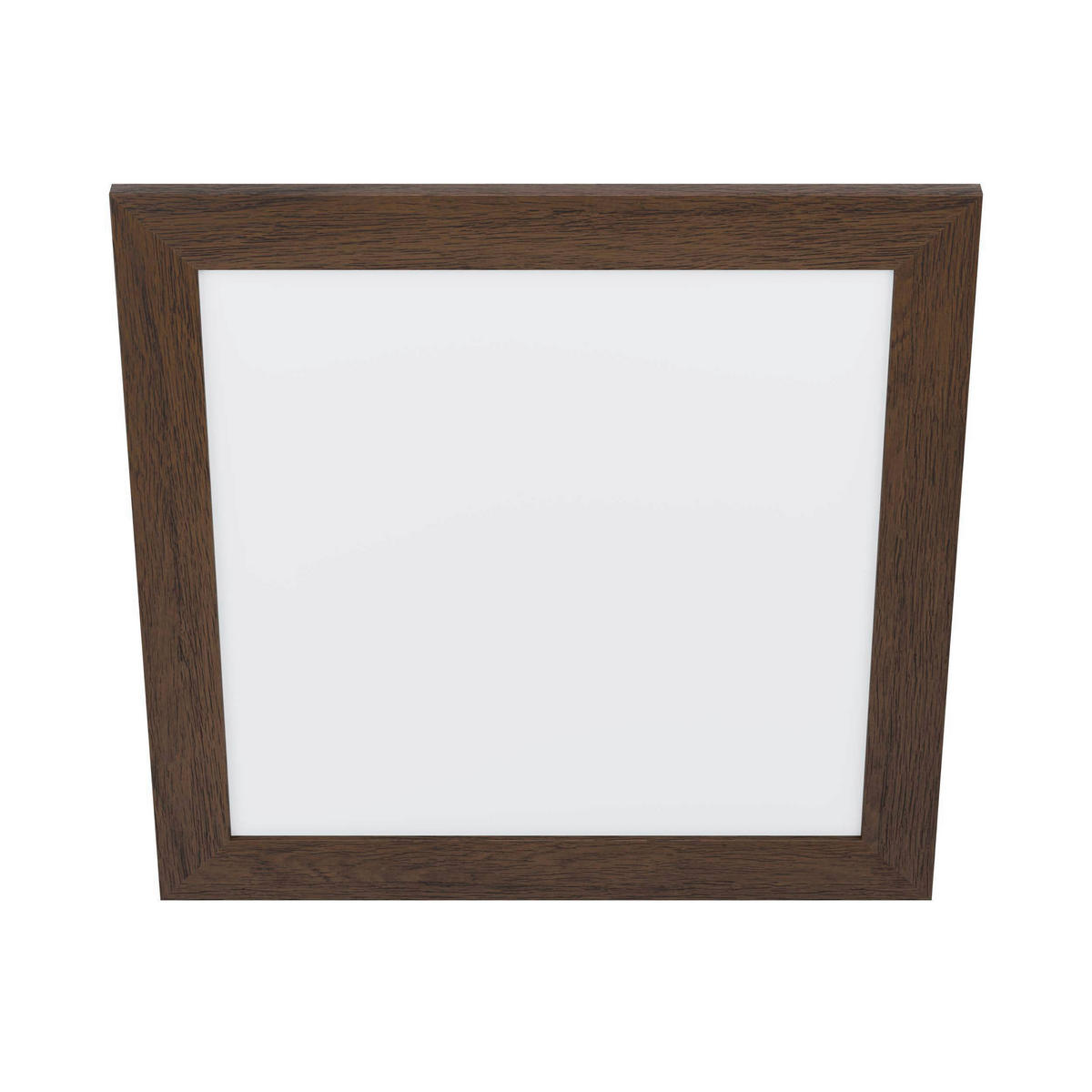 LED-PANEEL 50/50/5,5 cm  - Nussbaumfarben/Weiß, Natur, Holz/Kunststoff (50/50/5,5cm) - Eglo
