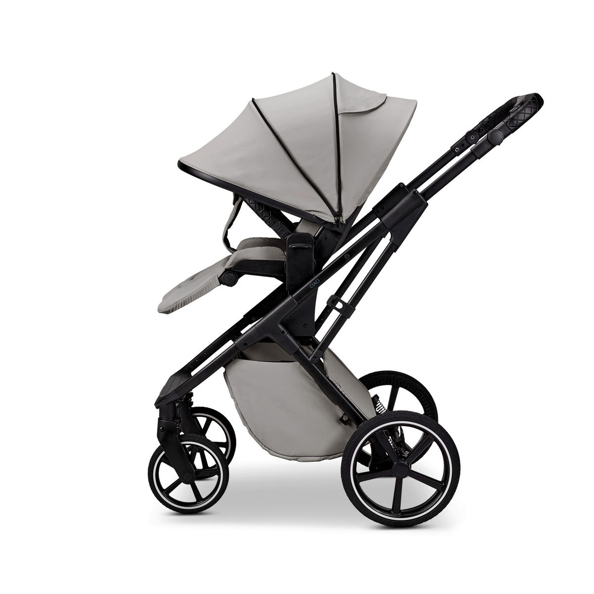 KOMBIKINDERWAGEN  Ciao  onyx  - Schwarz, Basics, Textil (116/57/94cm) - Moon