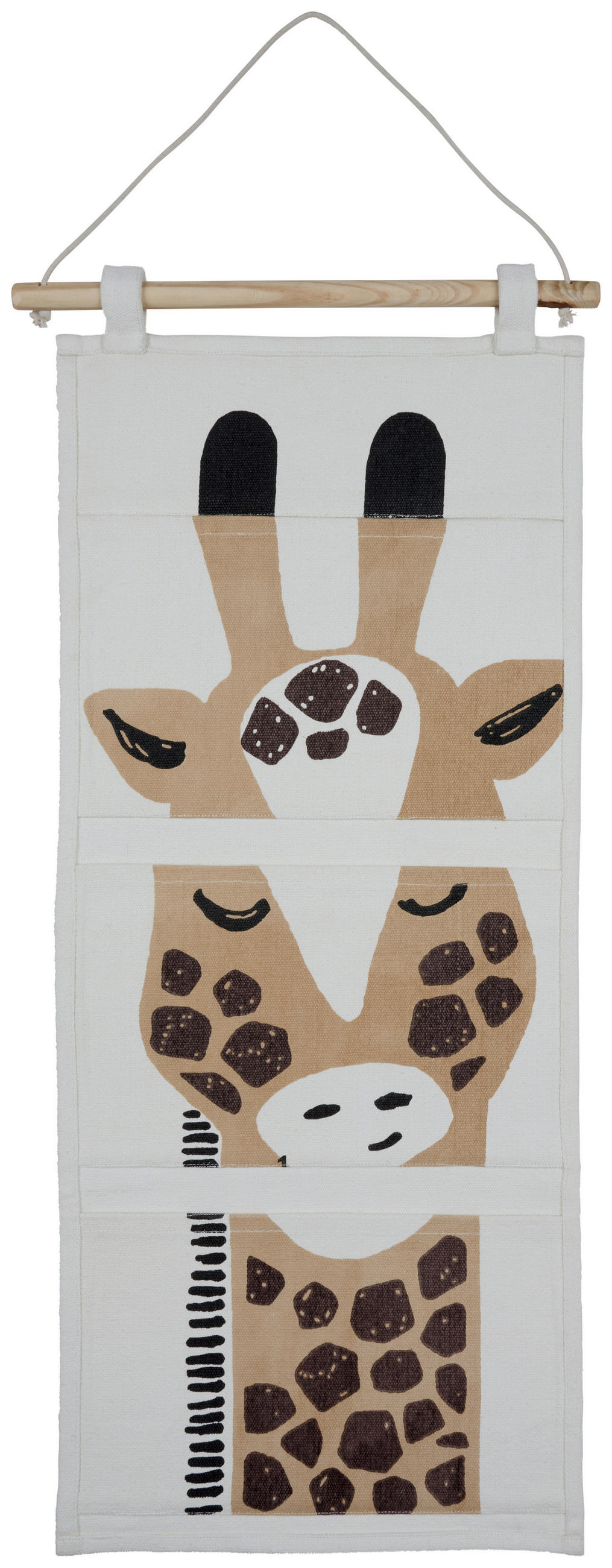 HÄNGEORGANIZER  - Naturfarben, Trend, Textil (35/80cm) - Patinio