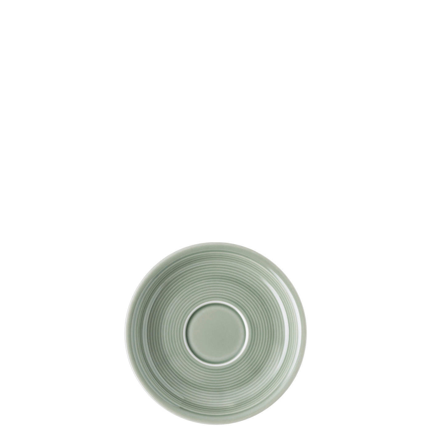 UNTERTASSE MOSS GREEN  - Dunkelgrün, Basics, Keramik (14,3/2,3cm) - Thomas