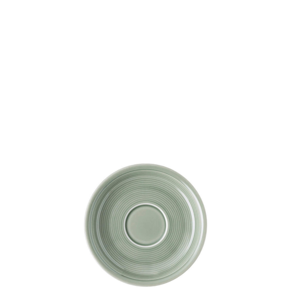 UNTERTASSE MOSS GREEN  - Dunkelgrün, Basics, Keramik (14,3/2,3cm) - Thomas