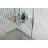 GERÄTESCHRANK-KLAPPTISCH - Silberfarben, Design, Metall (69/60cm) - Biohort GERÄTESCHRANK-KLAPPTISCH - Silberfarben, Design, Metall (69/60cm) - Biohort