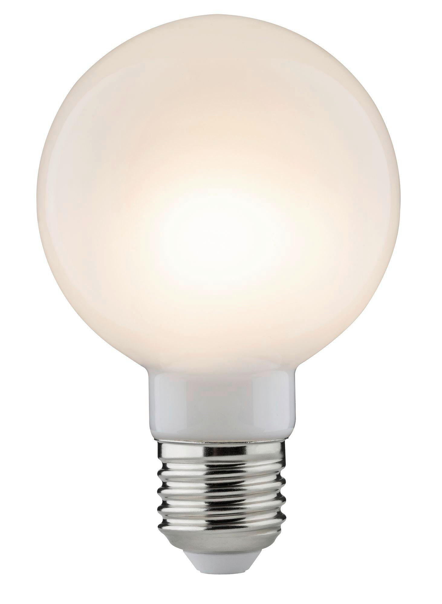 LED-LEUCHTMITTEL   E27 1x7,5W W 806 lm  - Opal, Basics, Glas (11,8/8,0cm) - Paulmann