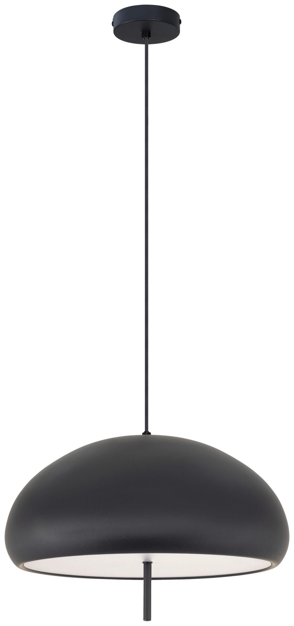 HÄNGELEUCHTE 40/120 cm   - Schwarz, Design, Kunststoff/Metall (40/120cm) - Collet's Monde