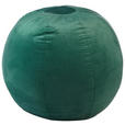 SITZBALL  - Grün, Basics, Textil (65/65/65cm) - Novel