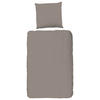 BETTWÄSCHE Uni Clay Satin 135/200 cm  - Taupe, Basics, Textil (135/200cm)