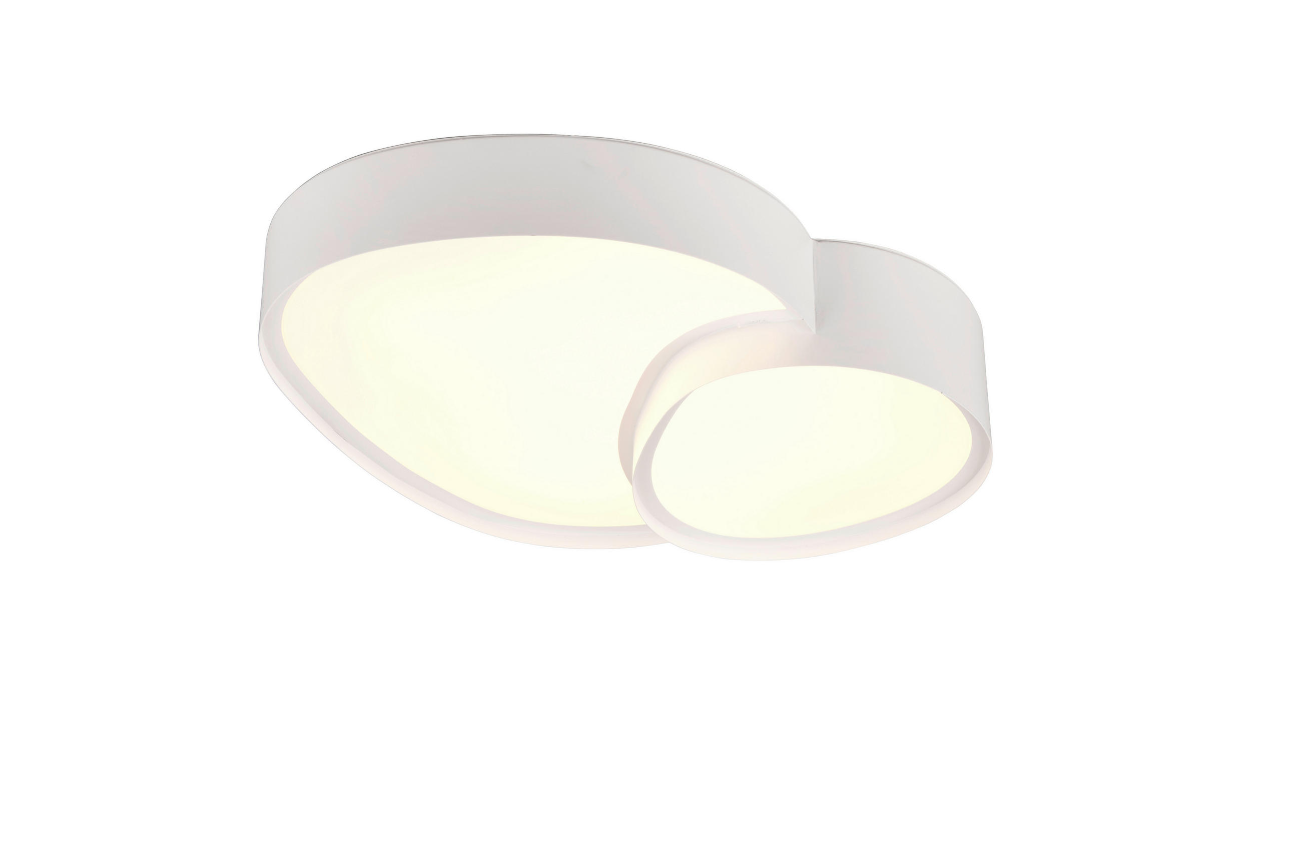 LED-DECKENLEUCHTE    43,5/36/11,5 cm  - Weiss, Design, Metall (43,5/36/11,5cm) - Trio Leuchten