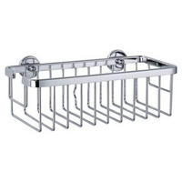 DUSCHABLAGE - Chromfarben, Basics, Metall (13/26,2/8,8cm) - Tesa