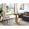 COUCHTISCH 65/65/53-77 cm quadratisch Eiche Artisan  - Eiche Artisan, KONVENTIONELL, Holzwerkstoff (65/65/53-77cm) - Carryhome