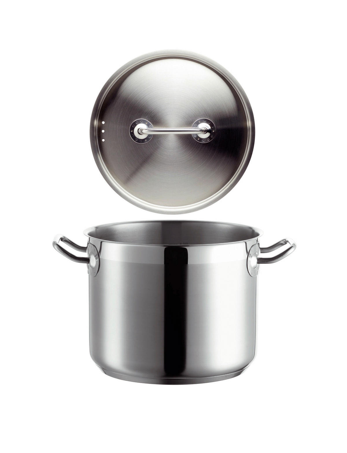 GEMÜSETOPF Professional 5 l  - Silberfarben, Basics, Metall (20/16,2/28,5cm) - Mäser